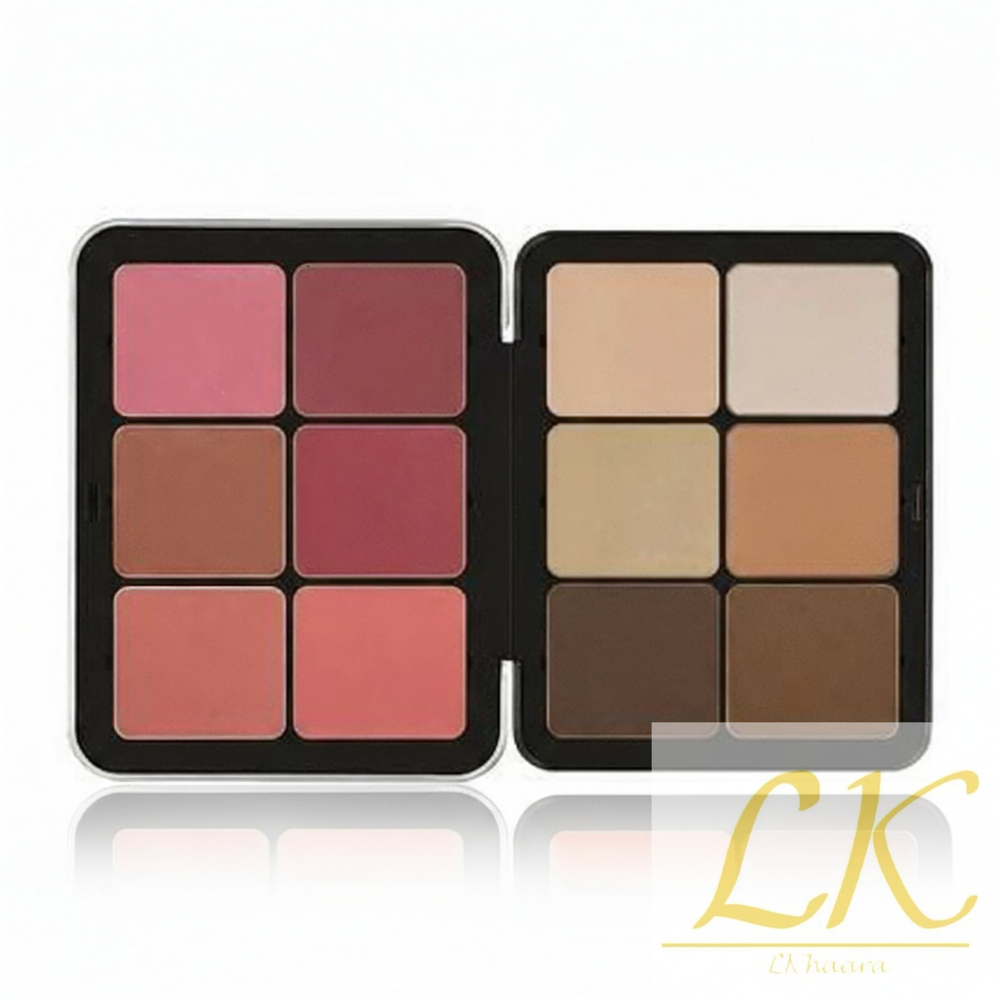 12-Color Blusher Palette – Matte, Shimmer & High-Gloss Multi-Finish Blush