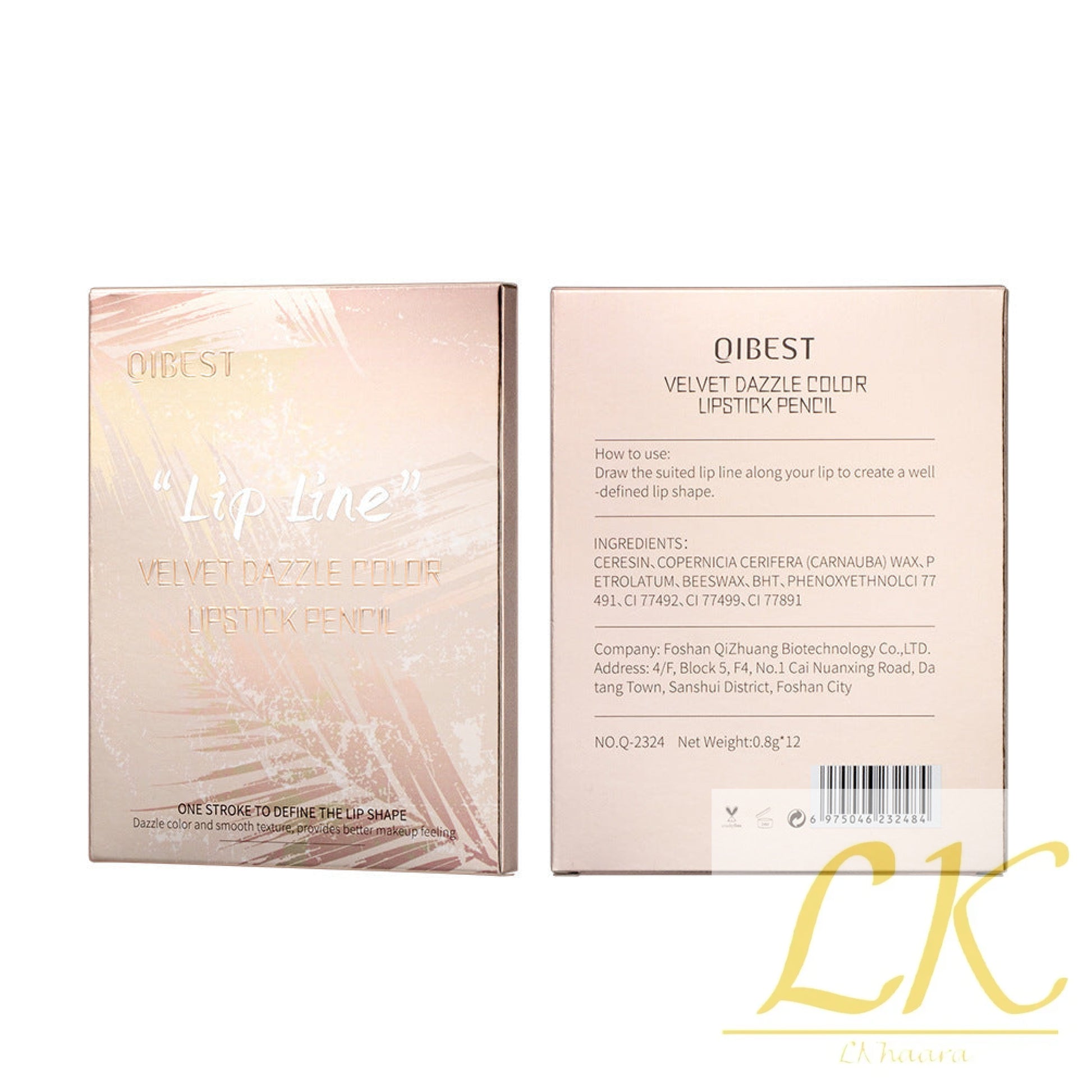 12 x Lip Liner Set – Waterproof, Long-Lasting & Smudge-Proof