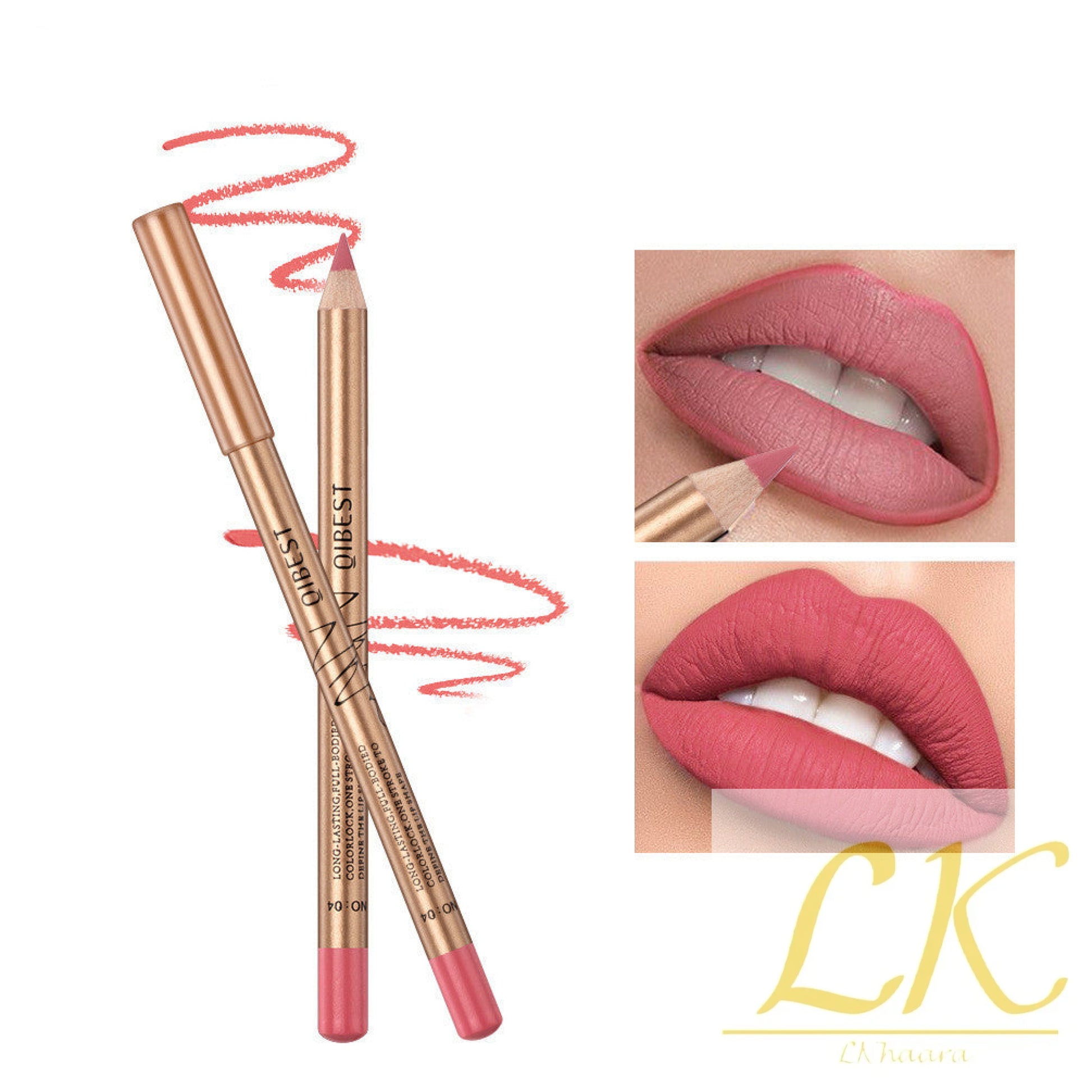 12 x Lip Liner Set – Waterproof, Long-Lasting & Smudge-Proof