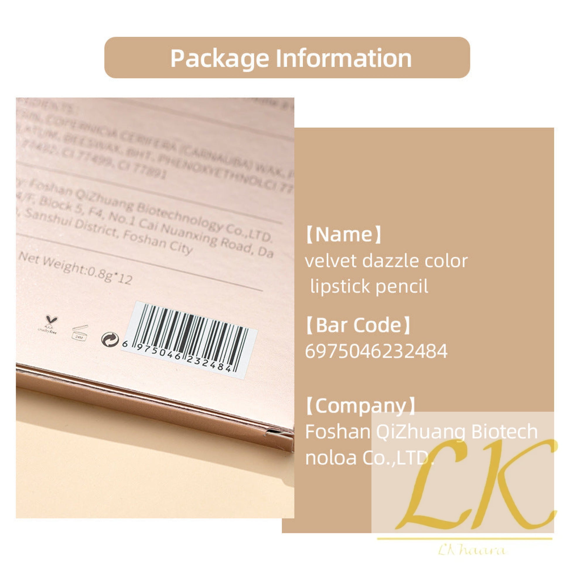 12 x Lip Liner Set – Waterproof, Long-Lasting & Smudge-Proof