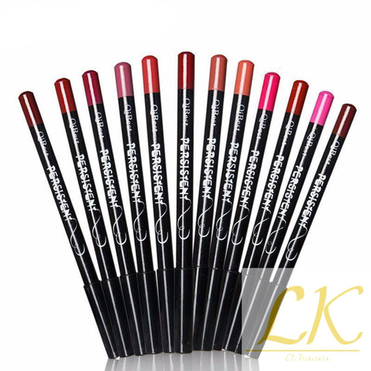 12 x Professional Lip Liner Pencil Set – Multi-Functional, Waterproof & Long-Lasting