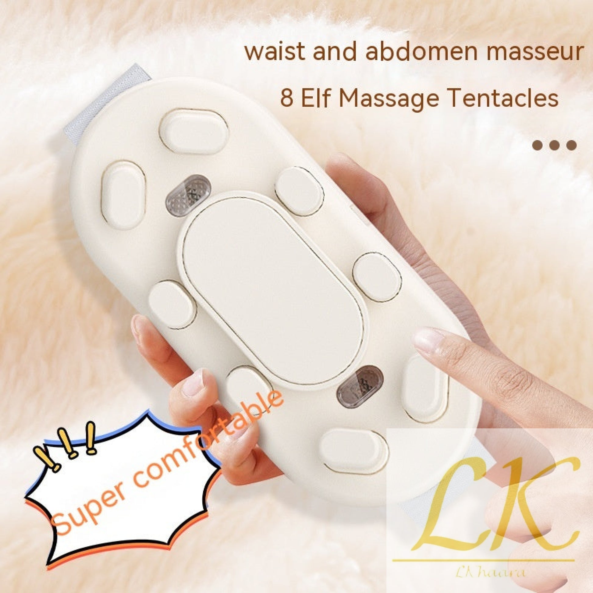Abdominal Massage Instrument – Relieve Cramps, Relax & Recharge Anywhere