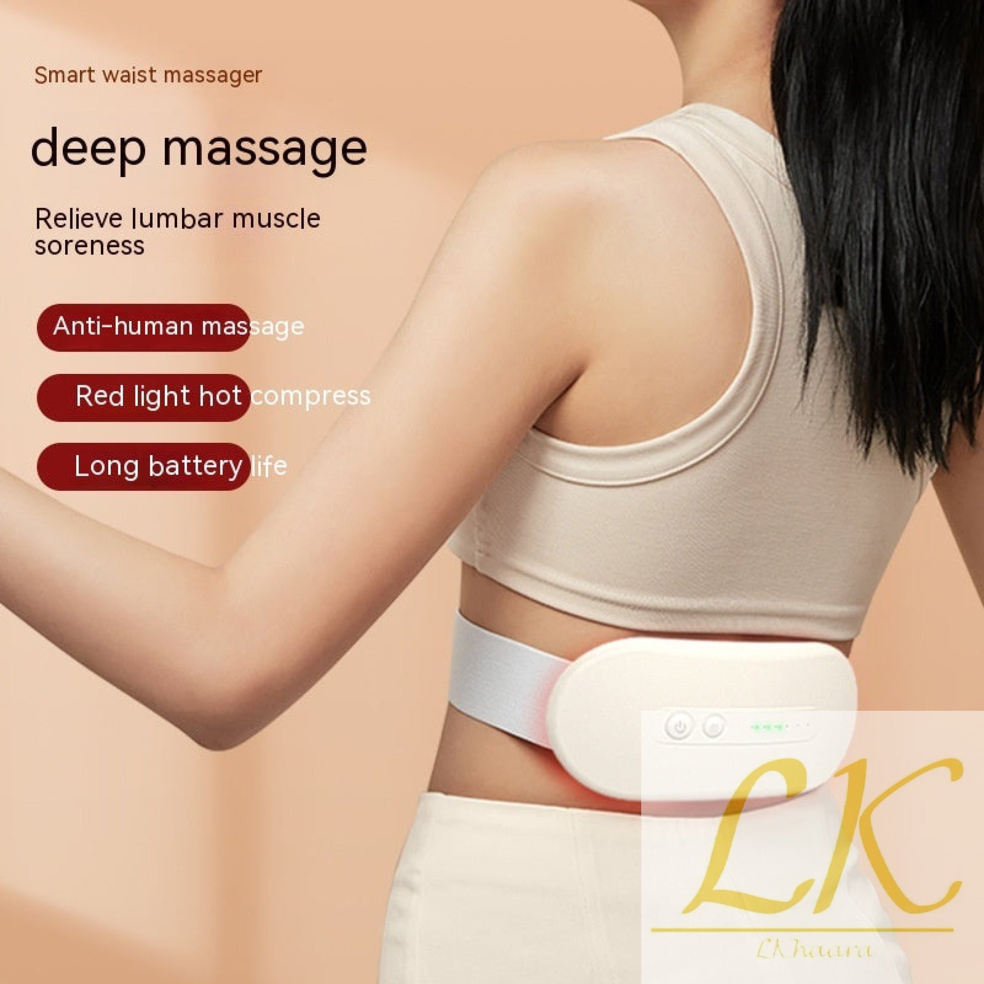 Abdominal Massage Instrument – Relieve Cramps, Relax & Recharge Anywhere