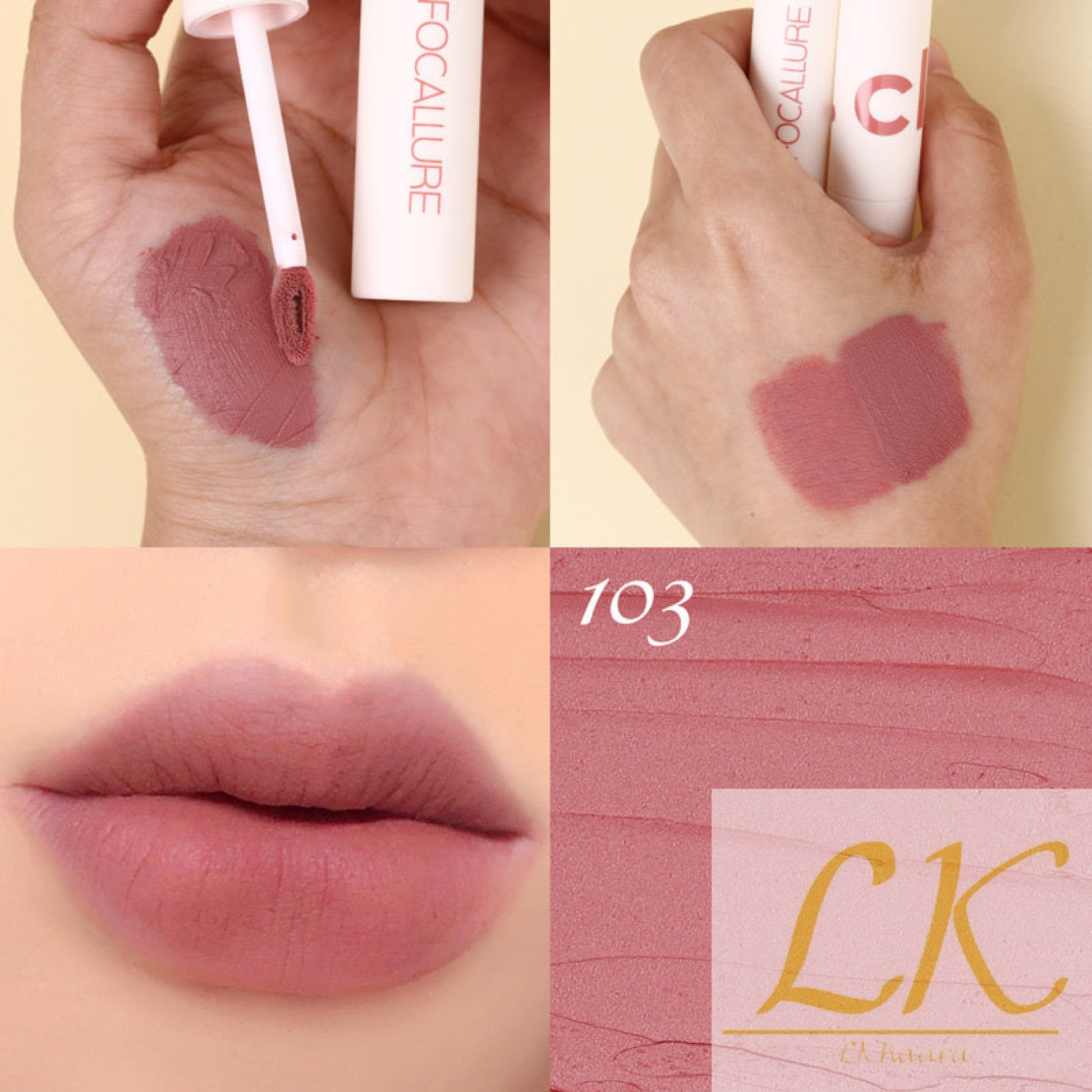 Air Matte Mud Velvet Lip Glaze – Waterproof, Non-Fading & Soft Matte Perfection