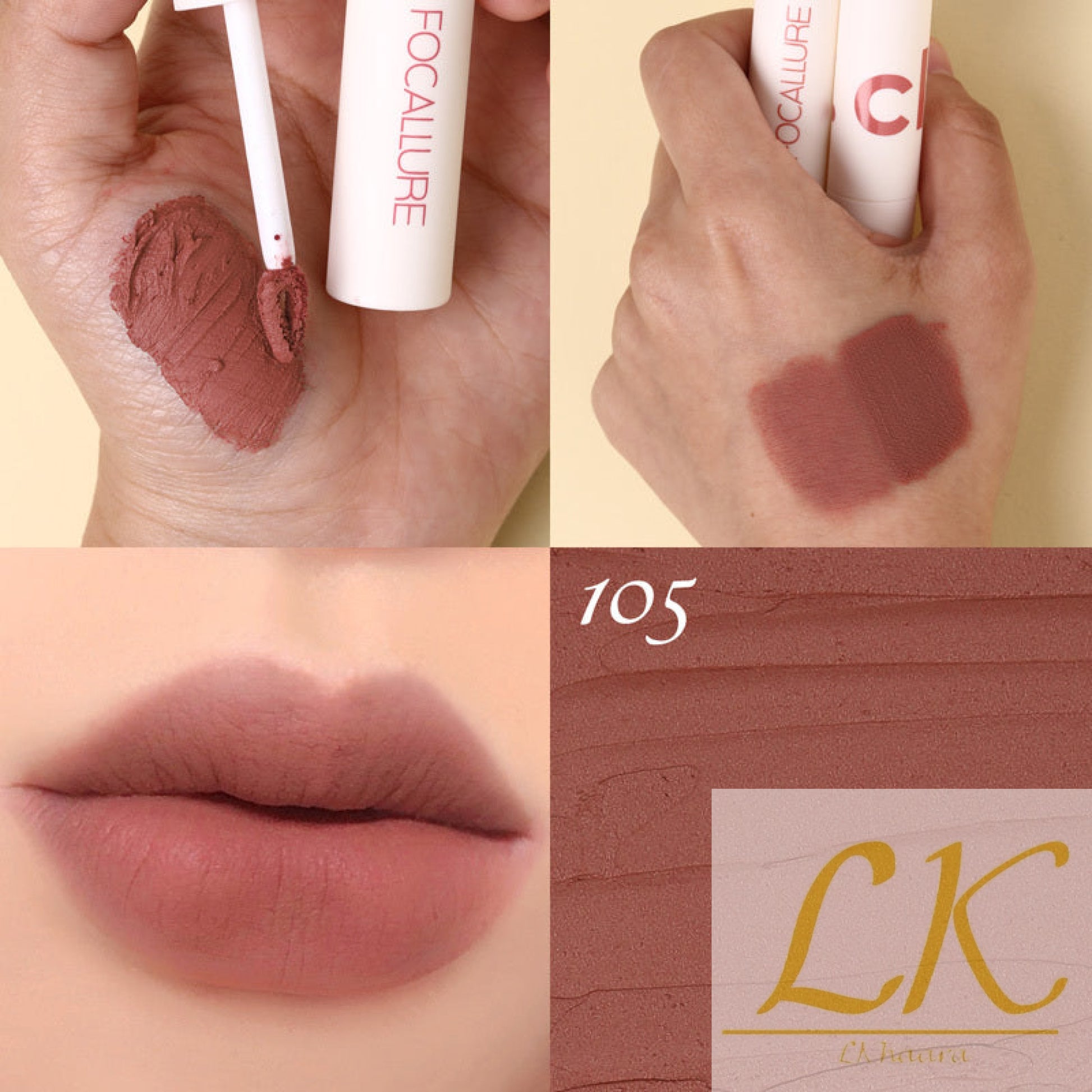 Air Matte Mud Velvet Lip Glaze – Waterproof, Non-Fading & Soft Matte Perfection