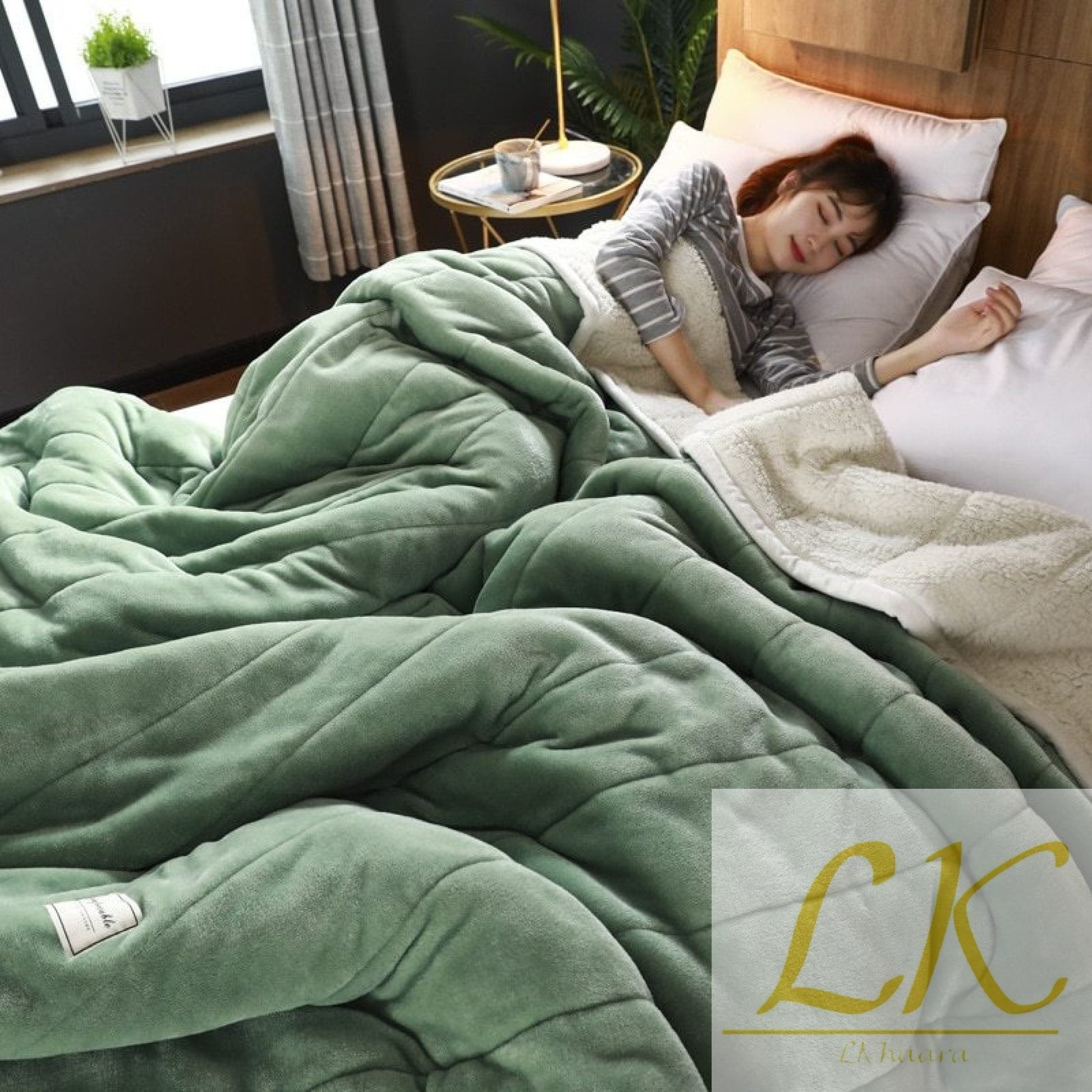 Fleece Blankets & Throws – Ultra Soft Luxury Warmth for Every Season Avocado / 120X200cm