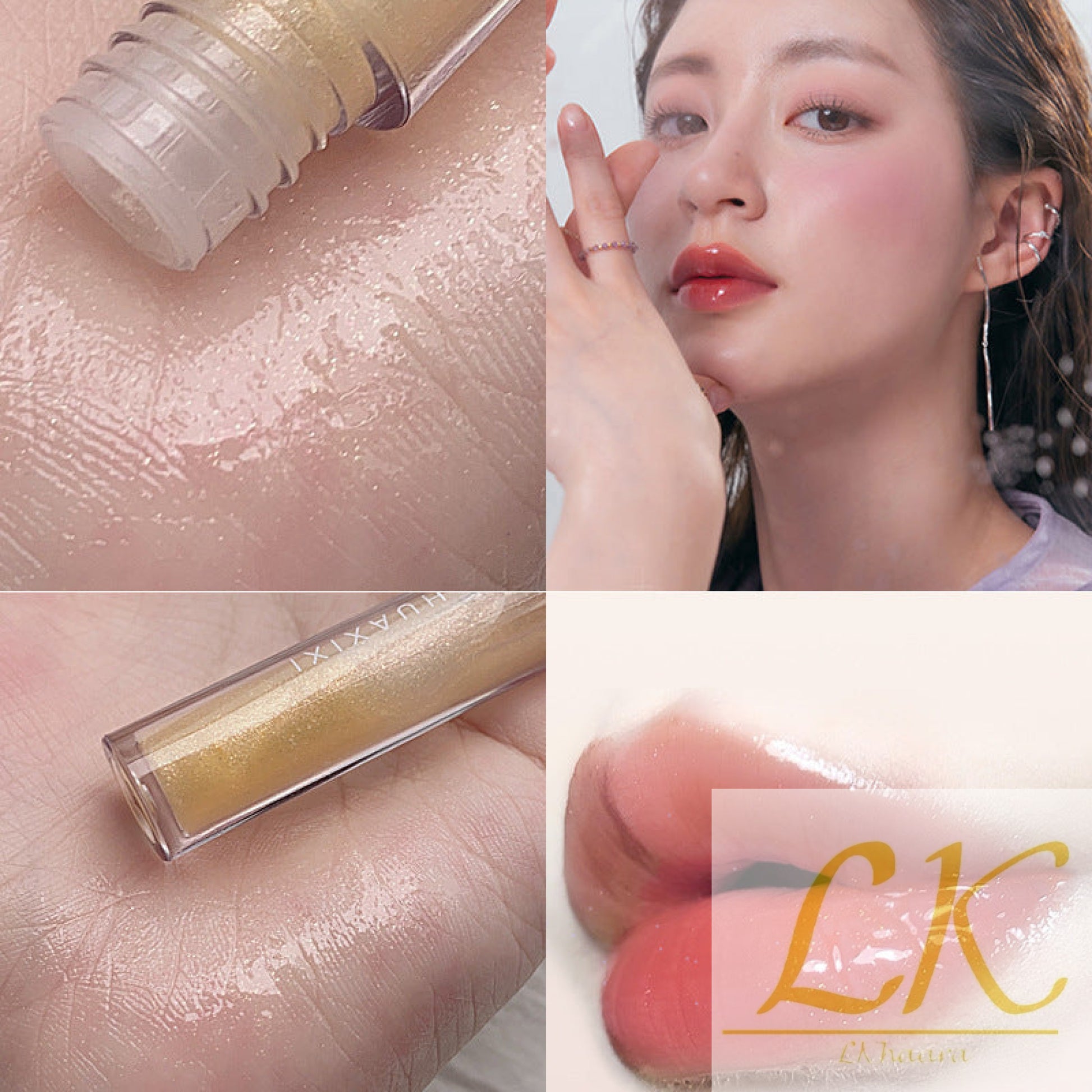 Lip Gloss Set of 5 โ Glossy, Glittery & Full of Shine