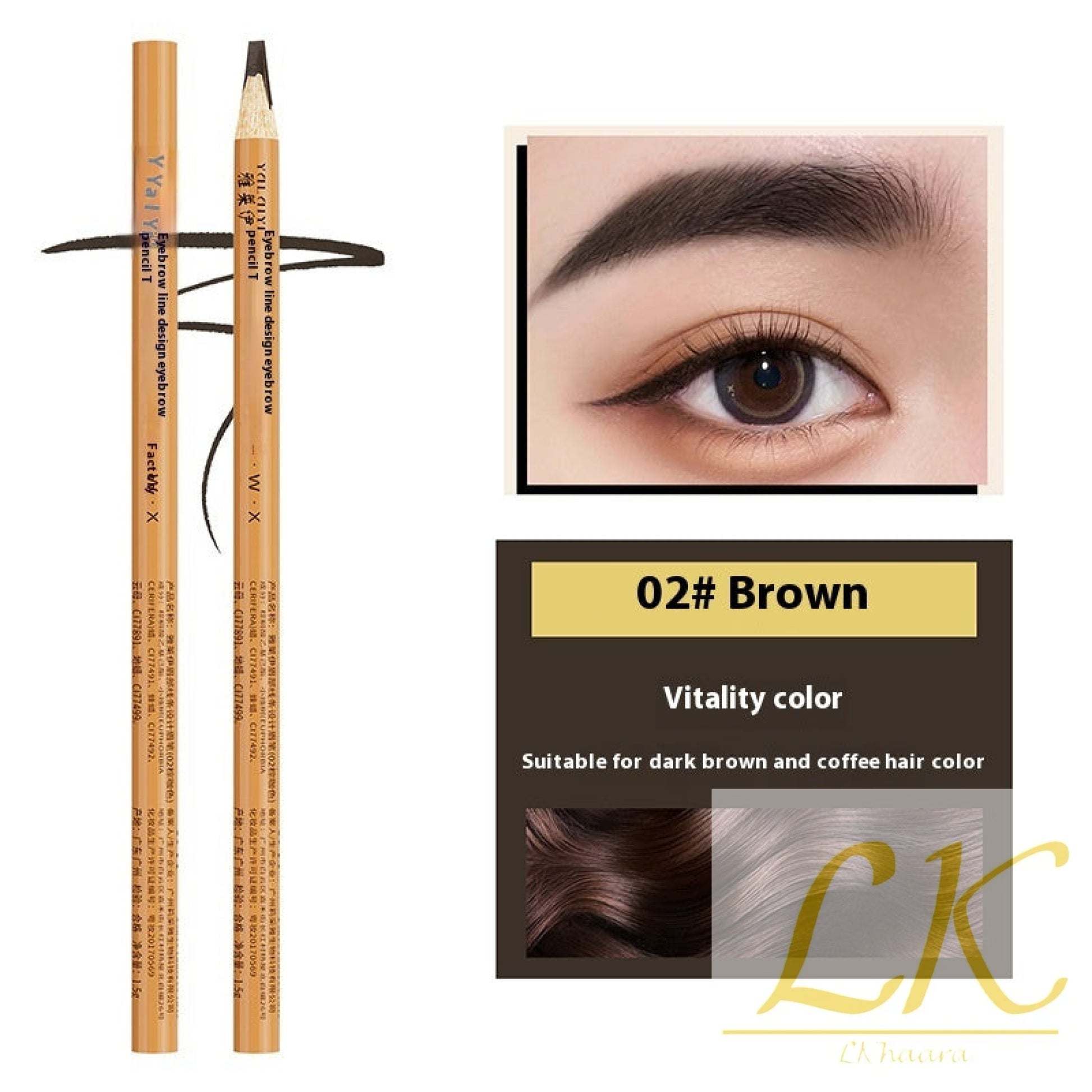 Positioning Eyebrow Pencil – Waterproof Precision & Natural Definition