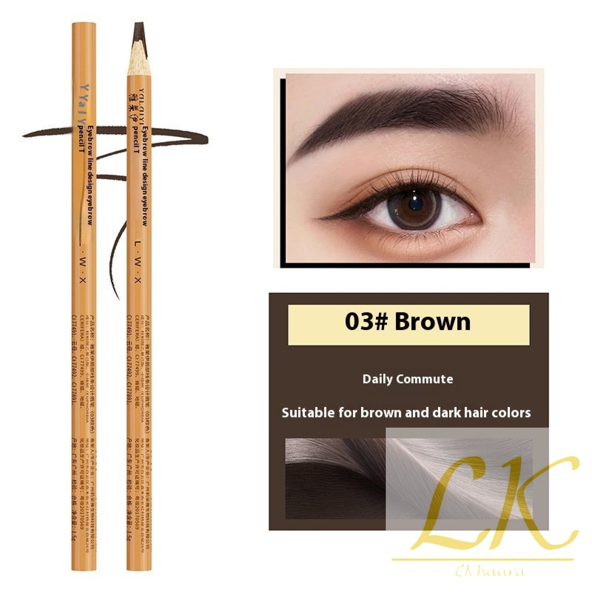 Positioning Eyebrow Pencil – Waterproof Precision & Natural Definition