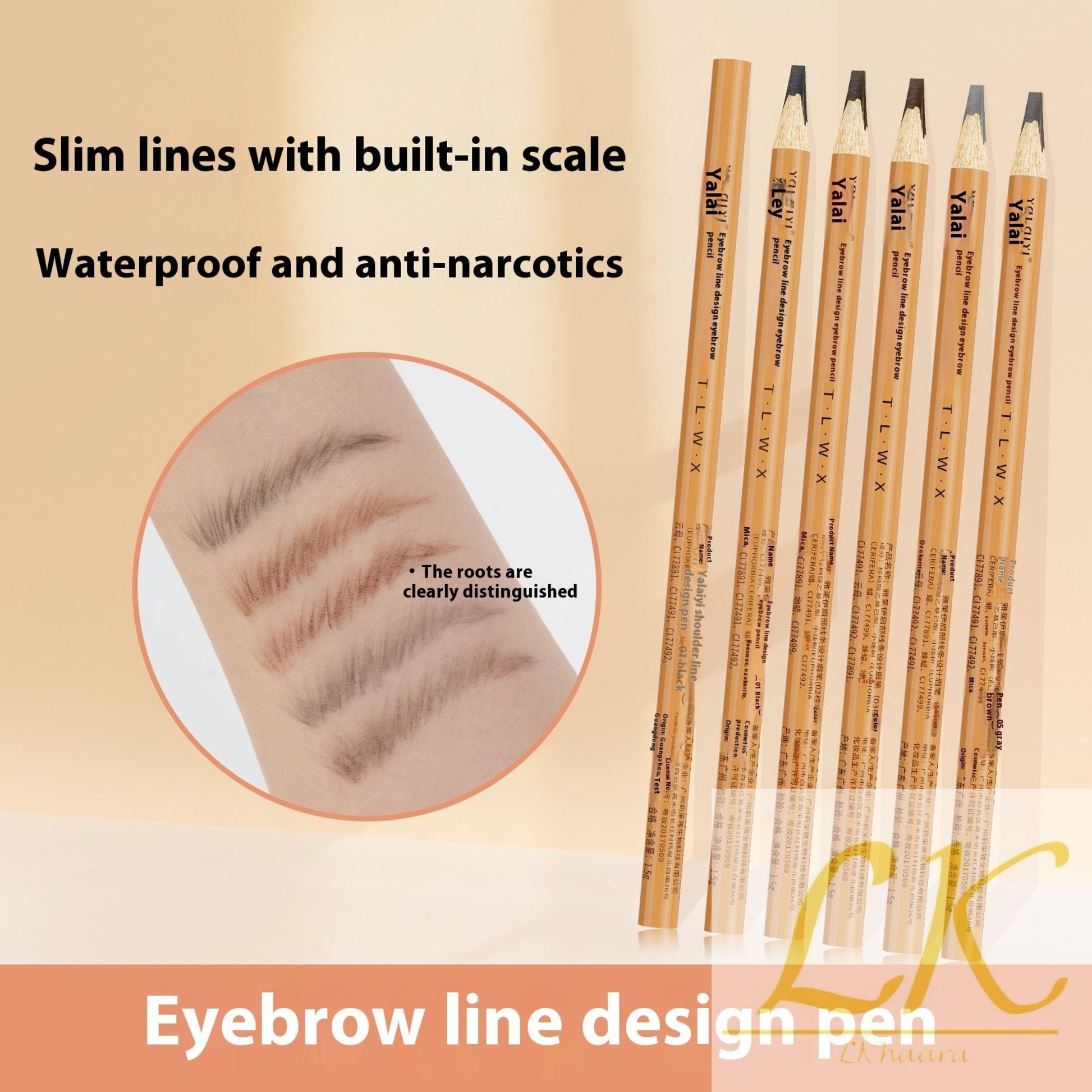 Positioning Eyebrow Pencil – Waterproof Precision & Natural Definition