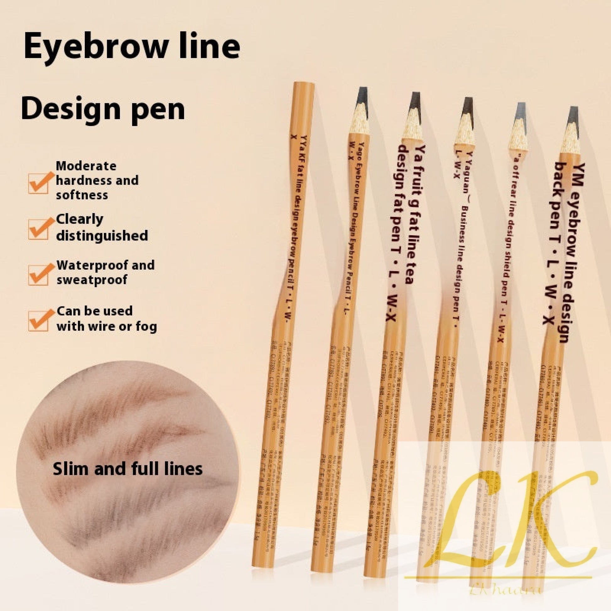 Positioning Eyebrow Pencil – Waterproof Precision & Natural Definition