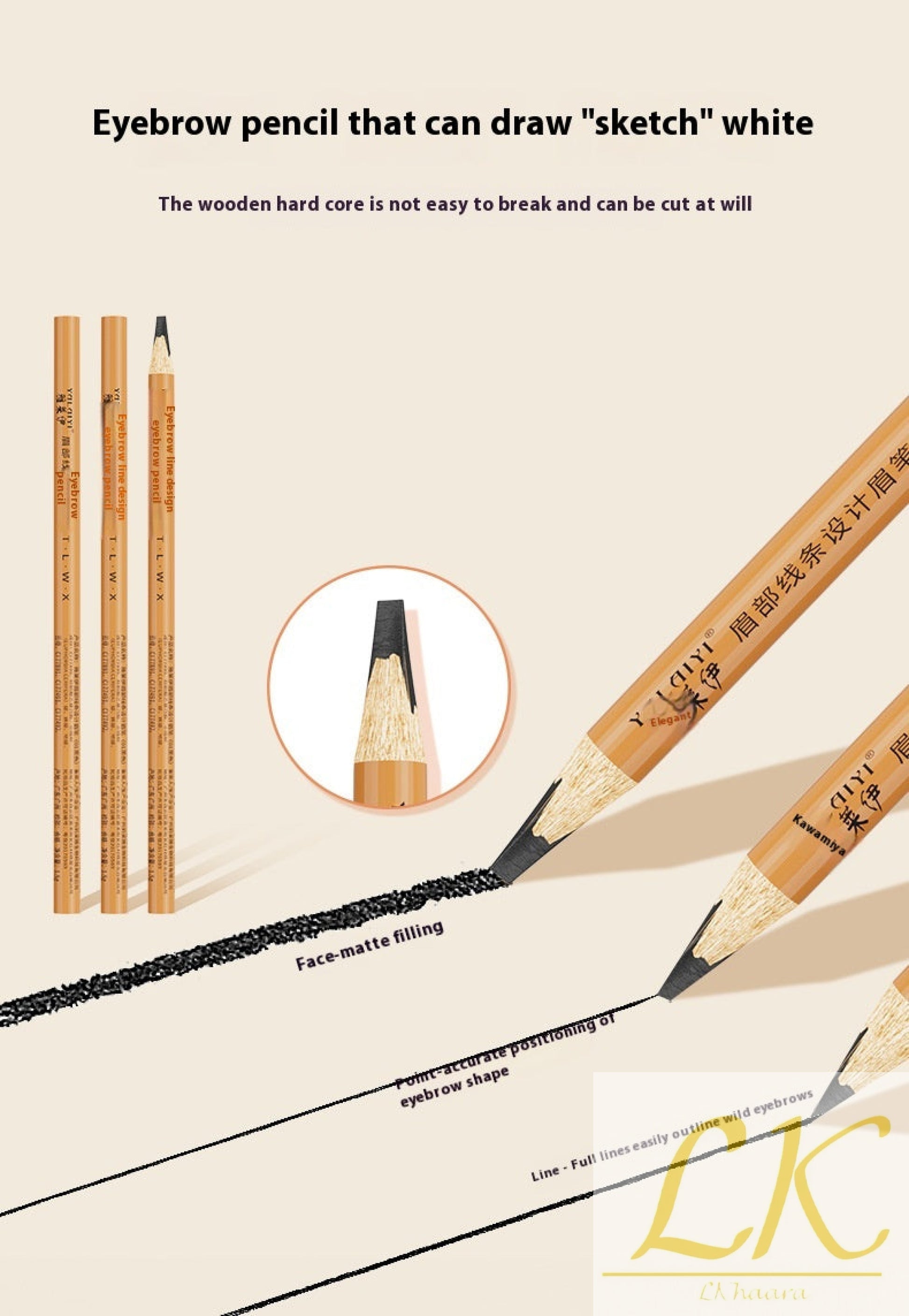 Positioning Eyebrow Pencil – Waterproof Precision & Natural Definition