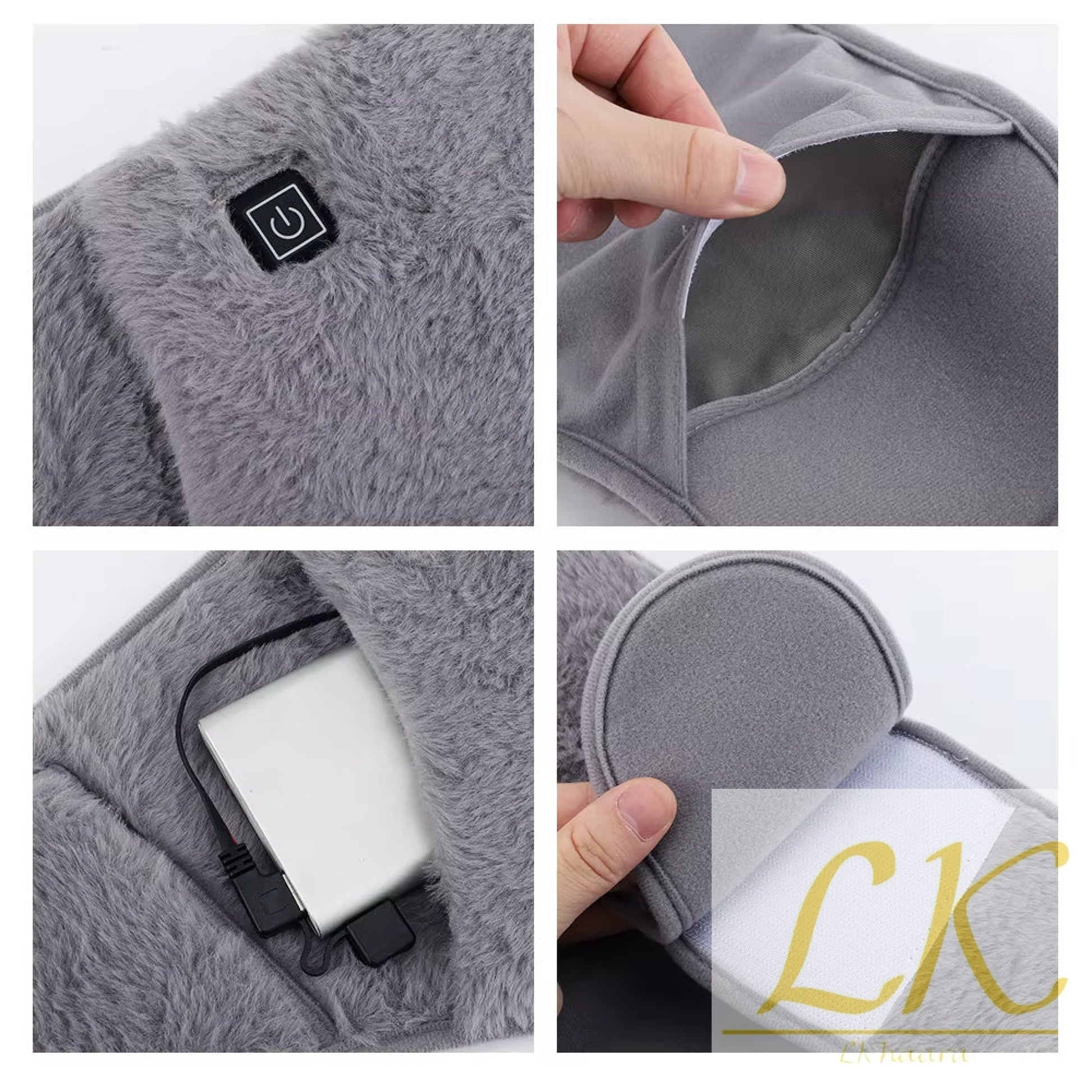 USB Powered Heating Waist Belt – Luxurious Warmth & Menstrual Pain Relief Anywhere