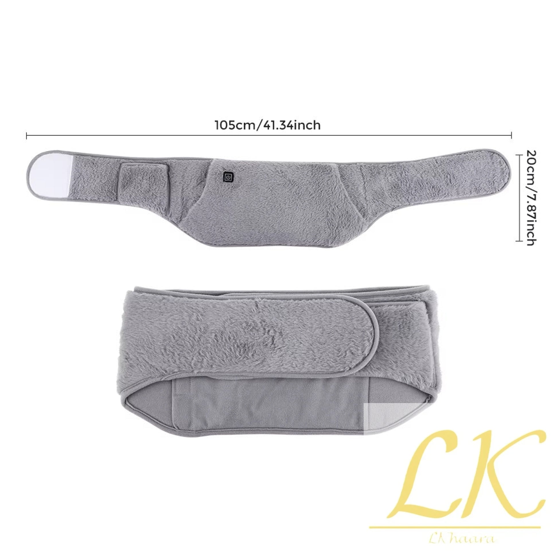 USB Powered Heating Waist Belt – Luxurious Warmth & Menstrual Pain Relief Anywhere