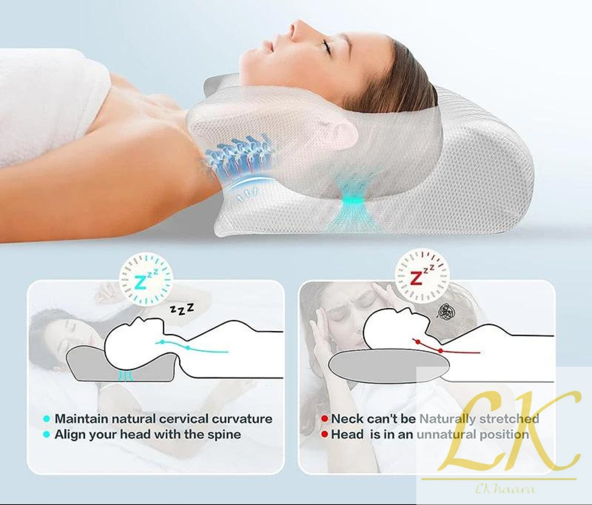 Contour Orthopedic Pillow